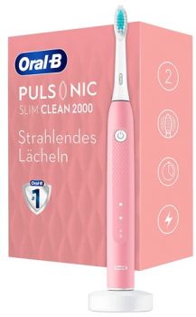 Braun Oral-B Pulsonic Slim Clean 2000 Pink Braun Oral-B Pulsonic Slim Clean 2000 Pink