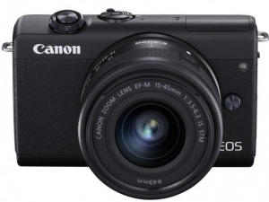 Canon EOS M200& EF-M 15-45mm f/3.5-6.3 IS STM KIT Black