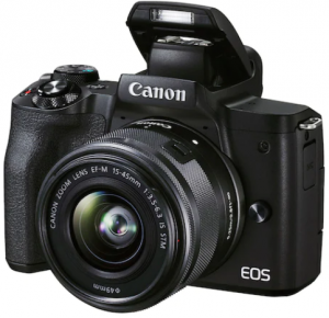 Canon EOS M50 Mark II & EF-M 15-45mm f/3.5-6.3 IS STM KIT Black