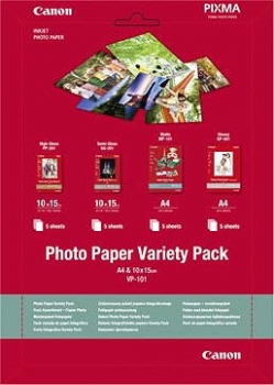 Canon VP101S Photo Paper Variety Pack A4 & 10*15