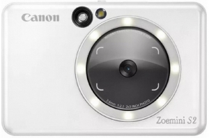 Canon Zoemini S2 ZV223 Pearl White