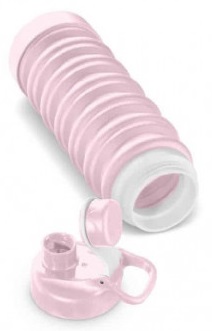 Cellular Collapsible Bottle Pink