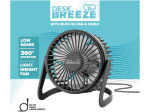 Cellularline Desk Breeze Black