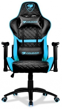 Cougar Armor One Black/Sky Blue