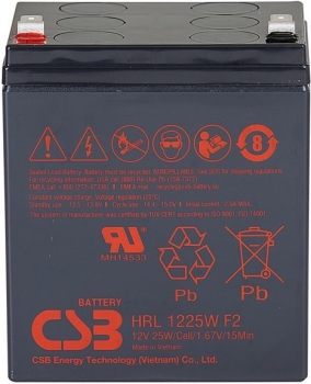 CSB HRL 1225W 12V / 6AH