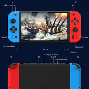 DDZONE G90 Game Console Red-Blue