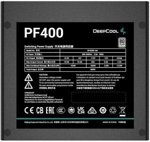 ATX 400W Deepcool PF400