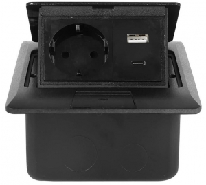 Desktop Socket Black