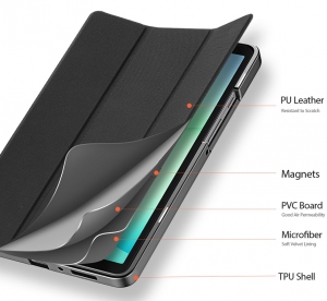 Dux Ducis Domo Samsung Tab A11/A9 Black