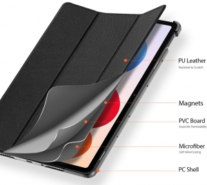 Dux Ducis Domo Xiaomi Redmi Pad 2 Pro/Redmi Pad Pro/Poco Pad Black