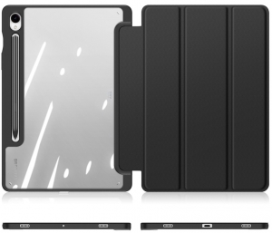 Dux Ducis Samsung Tab S9/S9FE Toby Black