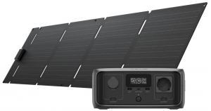 EcoFlow River 3 UPS+Portable Solar Panel