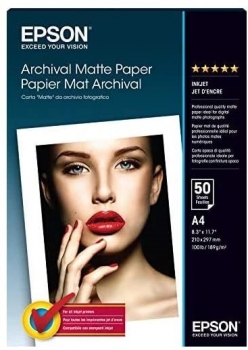 Epson Archival Matte Photo Paper A4 50p