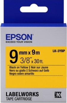 Epson LK3YBP Black/Yellow