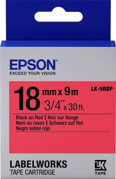 Epson LK5RBP Black/Red