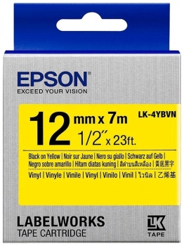 Epson LK-4YBVN Black/Yellow