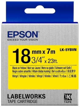 Epson LK-5YBVN Black/Yellow