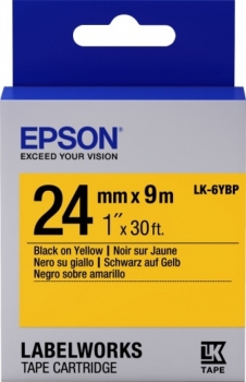 Epson LK-6YBP Black/Yellow