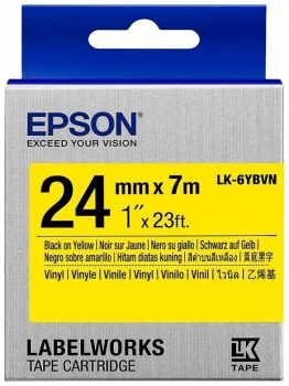 Epson LK-6YBVN Black/Yellow