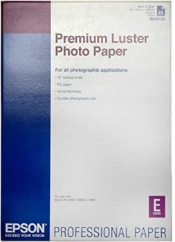 Epson Premium Luster Paper A2 25p