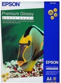 Epson Premium Glossy Photo Paper A4 20p