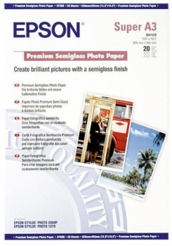 Epson Premium Semigloss Photo Paper A3 20p