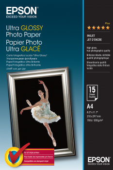 Epson Ultra Glossy Photo Paper A4 15p