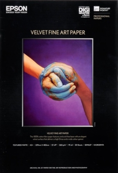 Epson Velvet FineArt Paper A3+ 20p