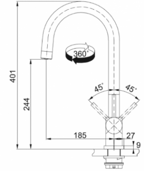 Franke Eos Clear Inox