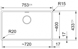 Franke Maris MRG 110-72 Black