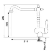 Franke Old England Ramato Bronze