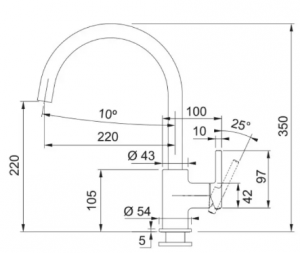 Franke Pola Beige Matt