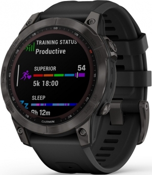 Garmin Fenix 7 Sapphire Solar Black Garmin Fenix 7 Sapphire Solar Black