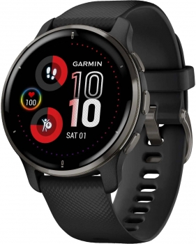 Garmin Venu 2 Plus Black/Slate Garmin Venu 2 Plus Black/Slate
