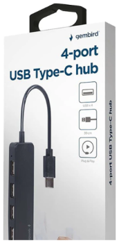 Gembird UHB-CM-U2P4-01