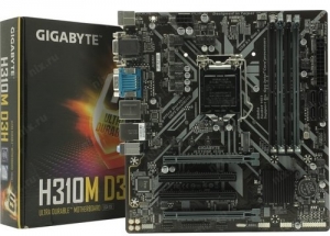 Gigabyte H310M D3H Gigabyte H310M D3H