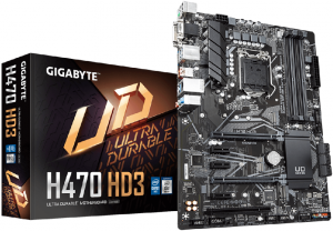 Gigabyte H470 HD3 Gigabyte H470 HD3