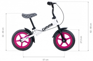 Gimme Balance Bike Nemo Pink