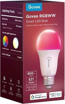 Govee RGBWW Smart LED Bulb Govee RGBWW Smart LED Bulb