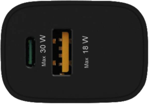Hama 30W Fast Charger Black
