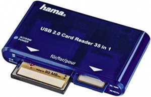 Hama 35 in 1 USB 2.0 Multicard Reader Hama 35 in 1 USB 2.0 Multicard Reader