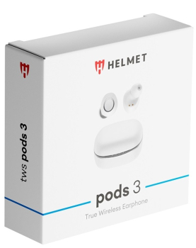 Helmet Pods 3 White