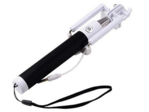 Helmet Wired Selfie Stick Helmet Wired Selfie Stick