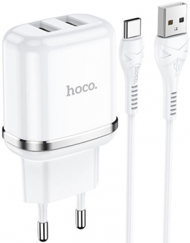 Hoco N4 + Type-C Cable White