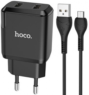 Hoco N7 + MicroUSB Cable Black Hoco N7 + MicroUSB Cable Black