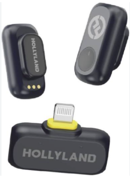 Hollyland Lark A1 Mini Duo Lightning Black Hollyland Lark A1 Mini Duo Lightning Black