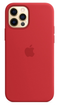 Husa pentru iPhone 12 Pro Max Apple Silicone Red