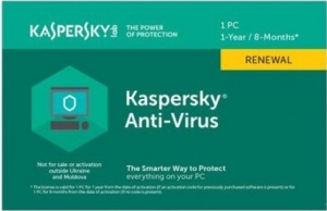 Kaspersky Anti-Virus Card 1 Dev