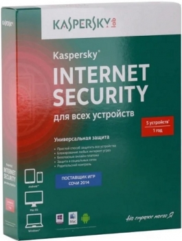 Kaspersky Internet Security Multi-Device 5 Device Box