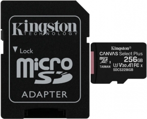 Kingston Canvas Select Plus 256GB + SD Adapter Kingston Canvas Select Plus 256GB + SD Adapter